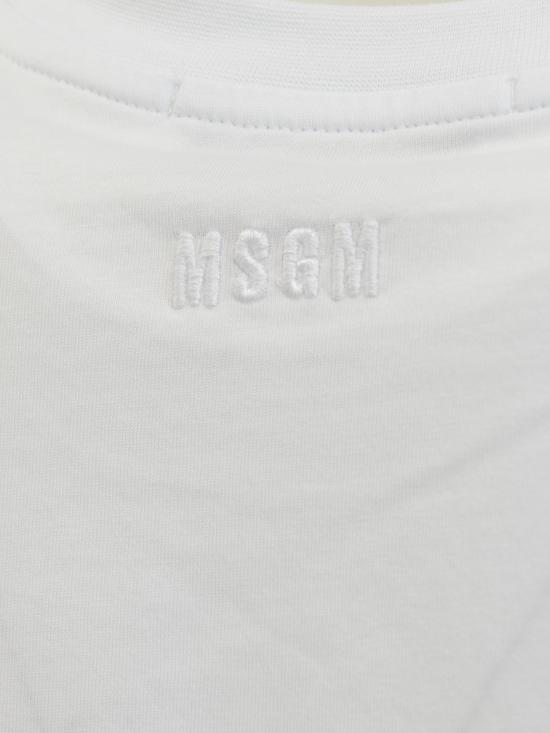 25FW 엠에스지엠 반팔 티셔츠 3941MDM8725779847 WHITE - MSGM