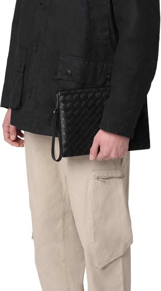 25SS 보테가베네타 클러치/파우치 693675 BLACK - BOTTEGA VENETA
