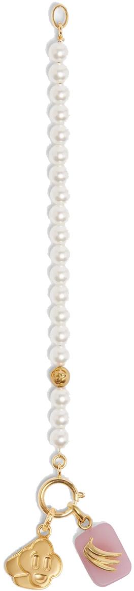 26SS 카사블랑카 팔찌 ASS26JW39401 WHITE