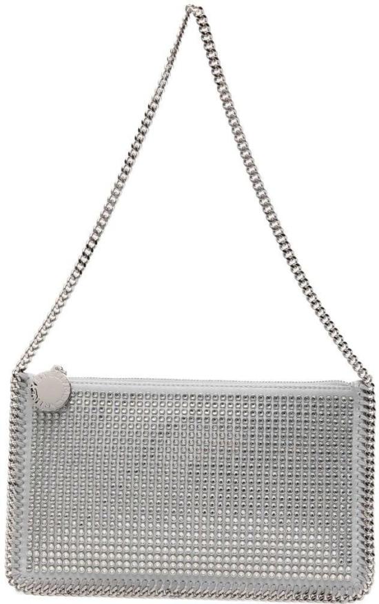 26SS 스텔라 맥카트니 클러치/파우치 7P0076WP07028101 SILVER