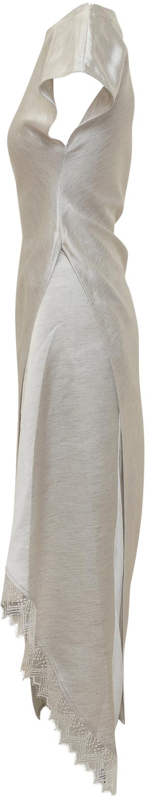 25SS JW앤더슨 롱 원피스 DR0470PG1693002 WHITE - JW ANDERSON