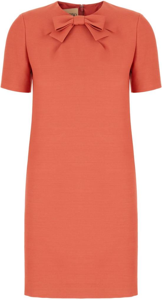 26SS 발렌티노 가라바니 미디 원피스 8B0VAKG01CFFE7 RED