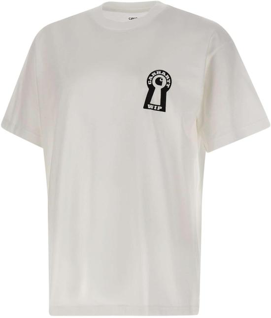 26SS 칼하트 WIP 숏슬리브 락 티셔츠 I03623002XX WHITE