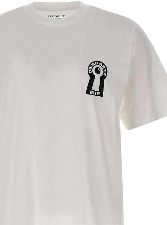 26SS 칼하트 WIP 숏슬리브 락 티셔츠 I03623002XX WHITE - CARHARTT