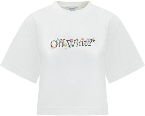 26SS 오프화이트 반팔 티셔츠 2AA090S26JER0010110 WHITE
