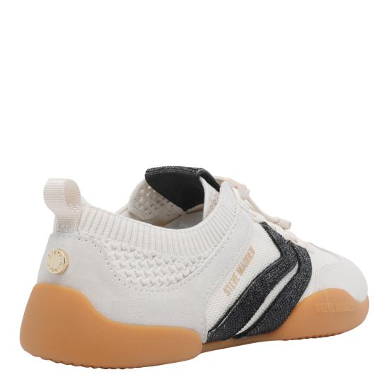 26SS 스티브매든 스니커즈 BISCOTTI CREAM BLACK White - STEVE MADDEN