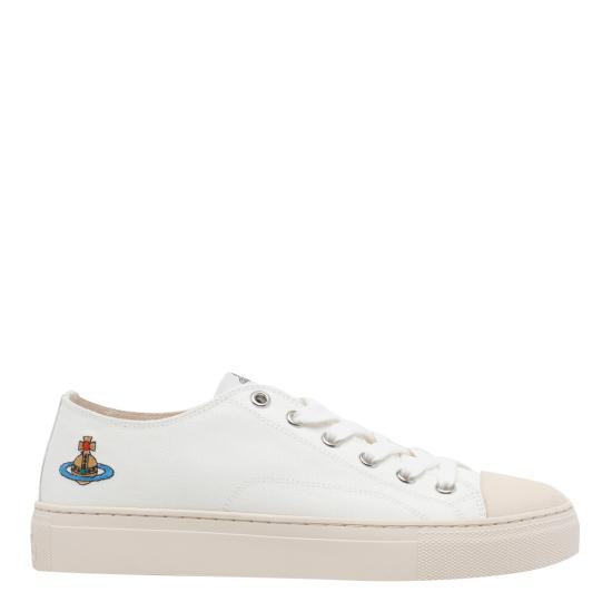 26SS 비비안웨스트우드 스니커즈 75020063W W0165A402 White