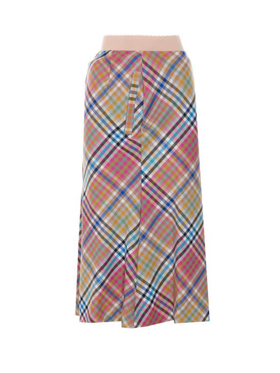 26SS 비비안웨스트우드 롱 스커트 1K01002T W01CDO215 Multicolor