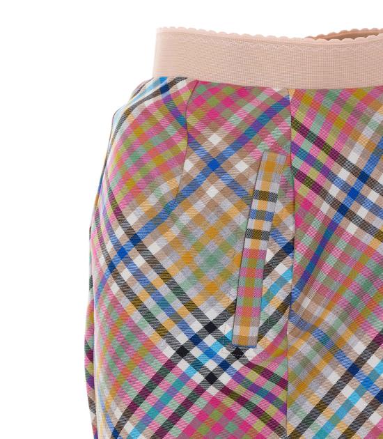 26SS 비비안웨스트우드 롱 스커트 1K01002T W01CDO215 Multicolor - VIVIENNE WESTWOOD