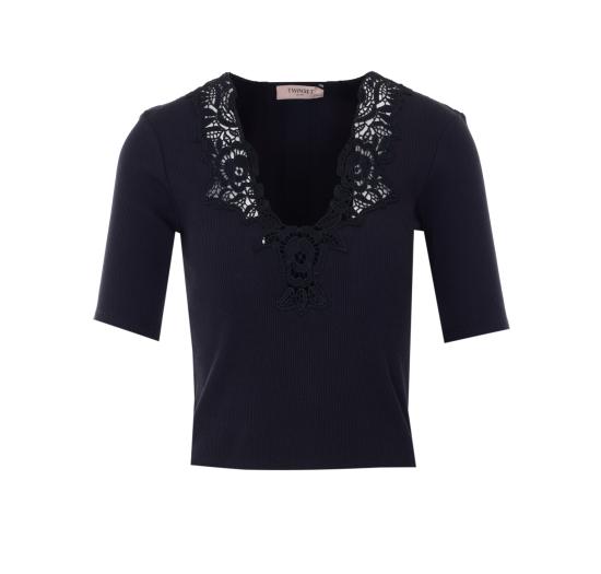 26SS 트윈셋 반팔 티셔츠 261TT2361 00006 Black