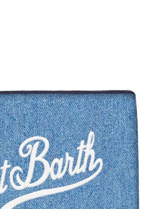 26SS 세인트바쓰 클러치/파우치 ALI0007 01759L DENIM LIGHT EMB - MC2 SAINT BARTH