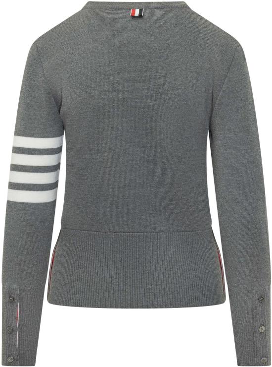 25FW 톰브라운 울 밀라노 스티치 클래식 4바 풀오버 니트 FKA239A00014035 DONKERGREY - THOM BROWNE
