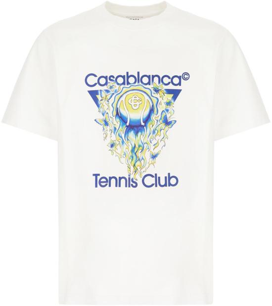 26SS 카사블랑카 탑 MSP26JTS00101BRIGHTWHITE