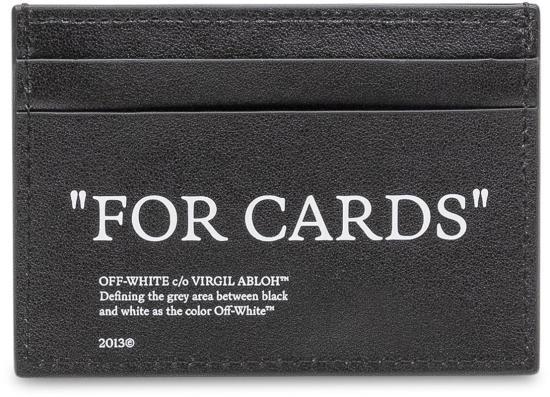 26SS 오프화이트 카드지갑 OMND067C99LEA0011001 DONKERGREY - OFF WHITE
