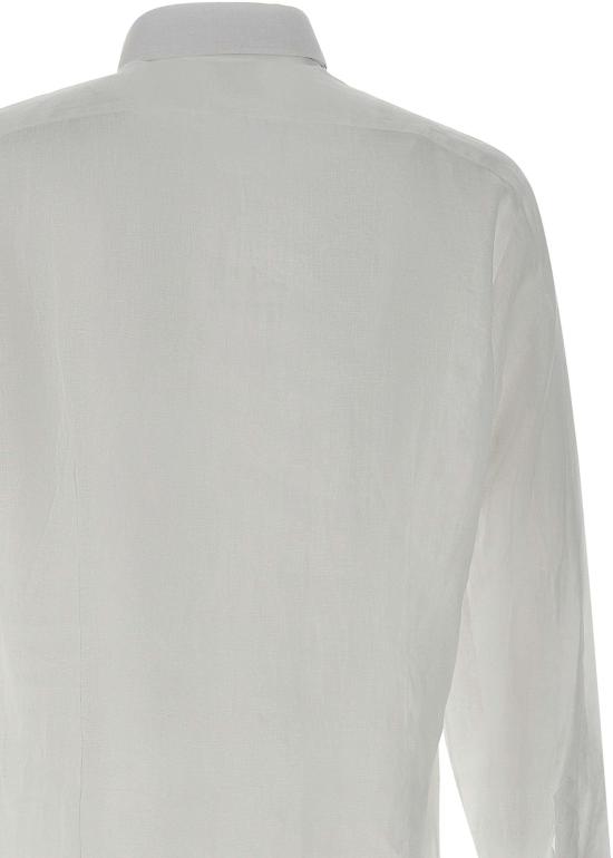 25SS 발바 긴팔 셔츠 LFU02P0147067U0001 WHITE - BARBA