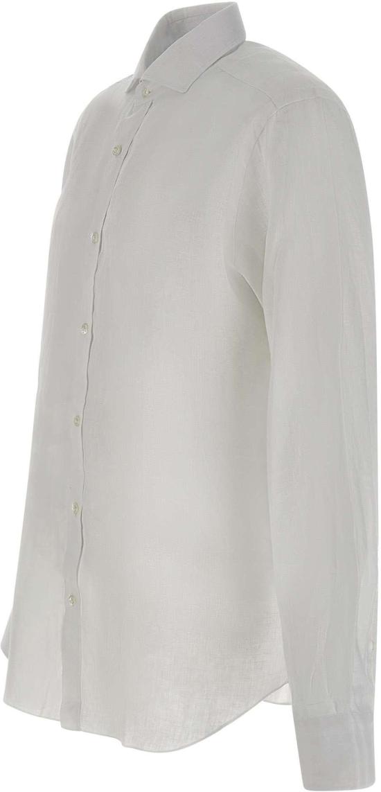 25SS 발바 긴팔 셔츠 LFU02P0147067U0001 WHITE - BARBA