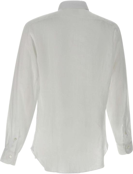 25SS 발바 긴팔 셔츠 LFU02P0147067U0001 WHITE - BARBA