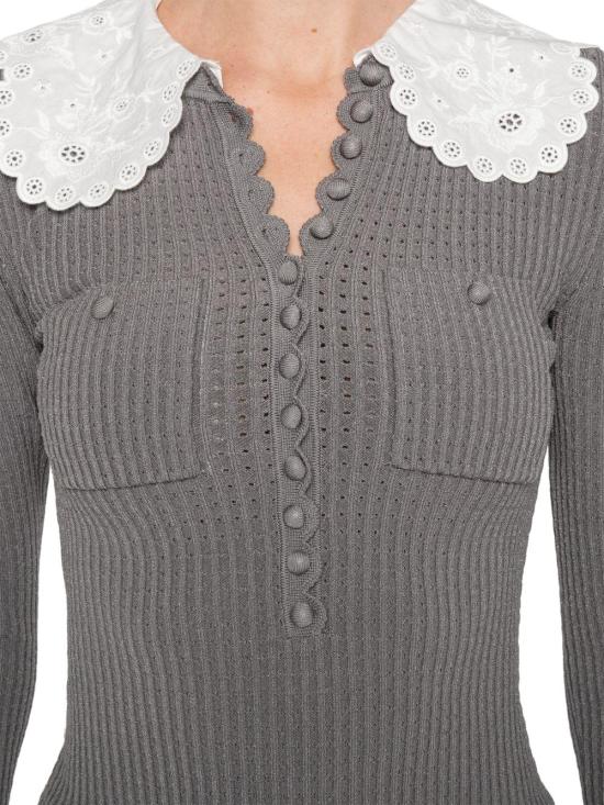 26SS 셀프 포트레이트 스웨터 RS26106TAGRGREY - SELF PORTRAIT