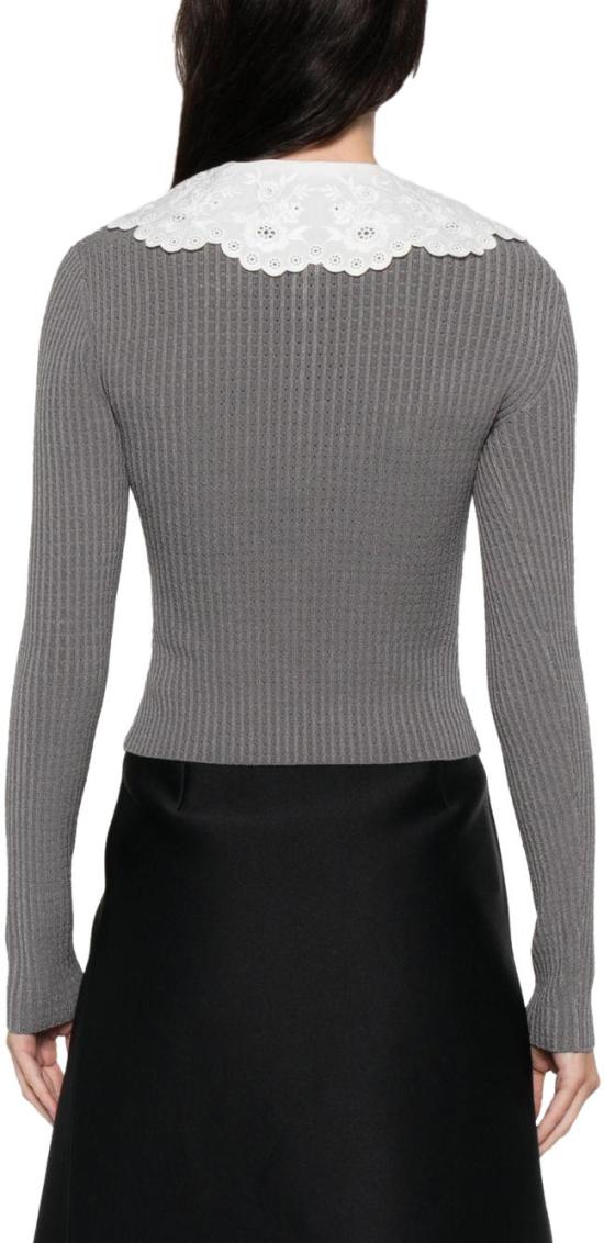 26SS 셀프 포트레이트 스웨터 RS26106TAGRGREY - SELF PORTRAIT