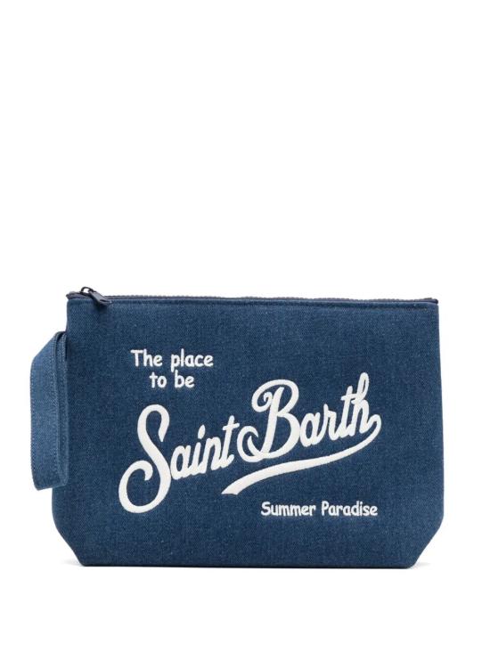 26SS 세인트바쓰 클러치/파우치 ALI0007 00436L DENIM EMB