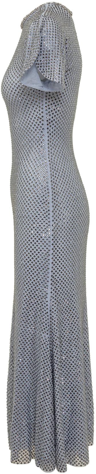 26SS 셀프 포트레이트 롱 원피스 RS26506MBLBLUE SILVER - SELF PORTRAIT