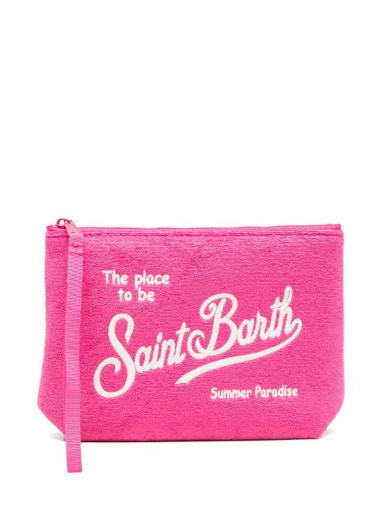 26SS 세인트바쓰 클러치/파우치 ALI0003 03030L TERRY 77 EMB