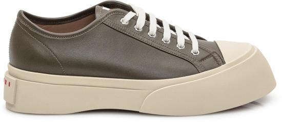 25FW 마르니 스니커즈 SNZU002002P722600V58 TAUPE