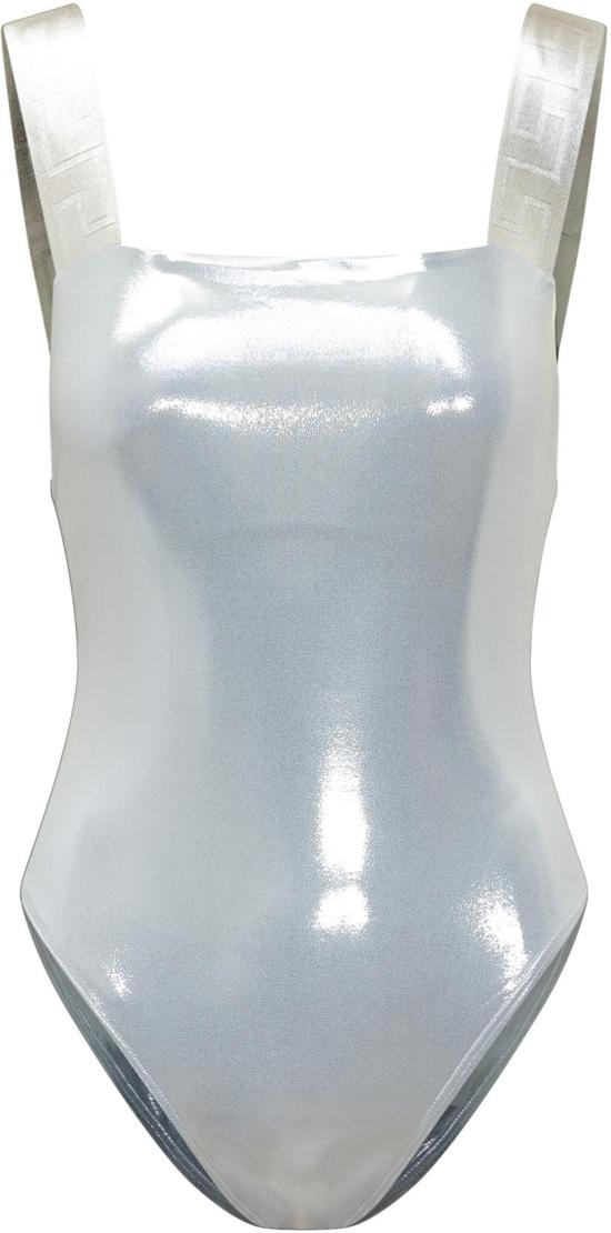 26SS 베르사체 원피스 수영복 ABD010981A172151EF50 SILVER