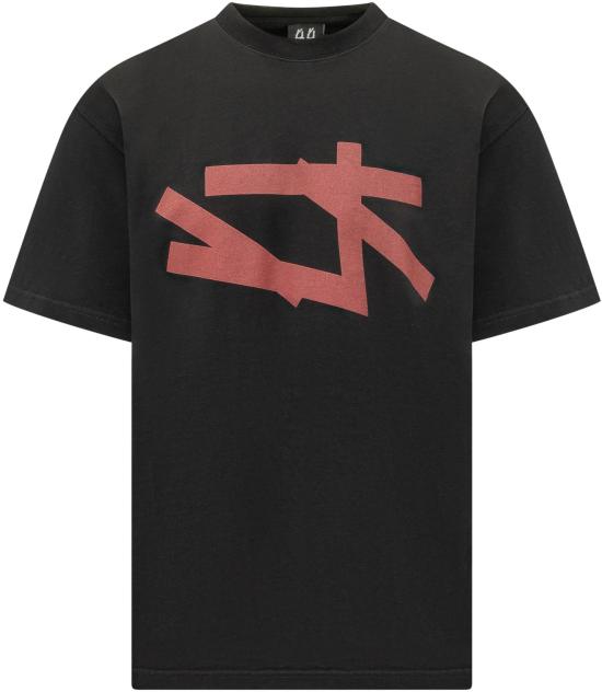 26SS 44레이블 반팔 티셔츠 B0030556FA706P759 BLACK