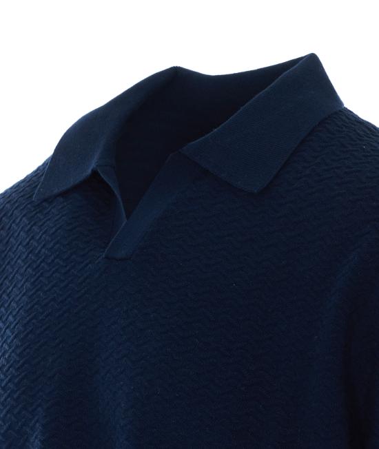 26SS 엔엔07 폴로 티셔츠 2610000015 NAVY BLUE Blue - NN07