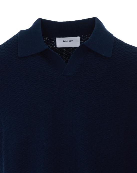 26SS 엔엔07 폴로 티셔츠 2610000015 NAVY BLUE Blue - NN07