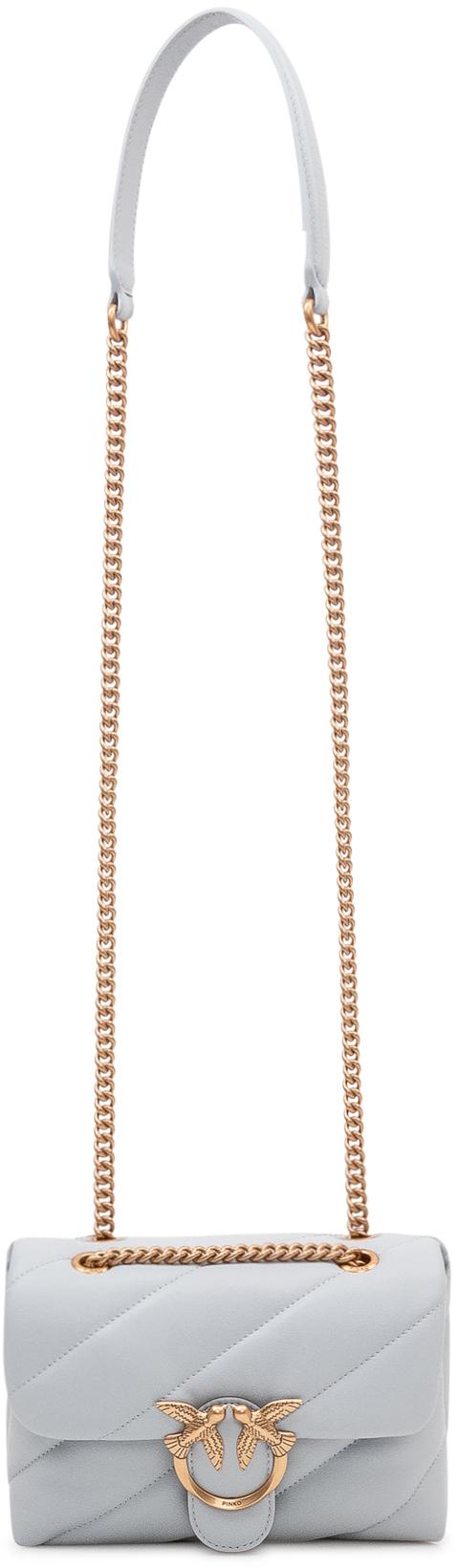 26SS 핑코 숄더백 100039A0F2E37Q LICHTGREY - PINKO