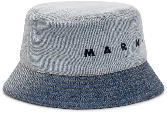 26SS 마르니 버킷햇 CLZC0110A1USCY71GBW13 LICHTBLUE - MARNI