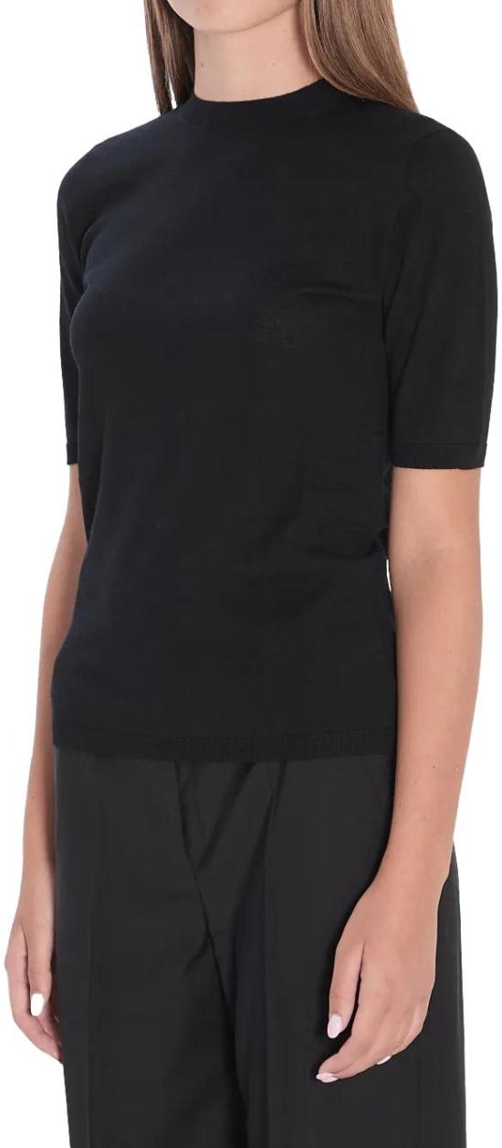 25FW 막스마라 GERICO 버진울 반소매 니트 탑 2521366161600002 DIVERS - MAX MARA