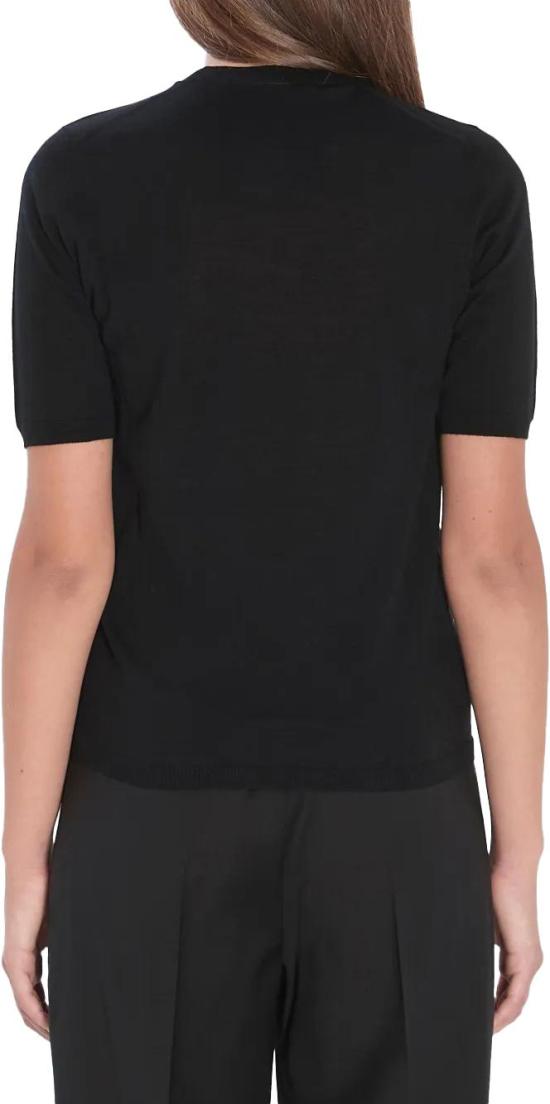 25FW 막스마라 GERICO 버진울 반소매 니트 탑 2521366161600002 DIVERS - MAX MARA