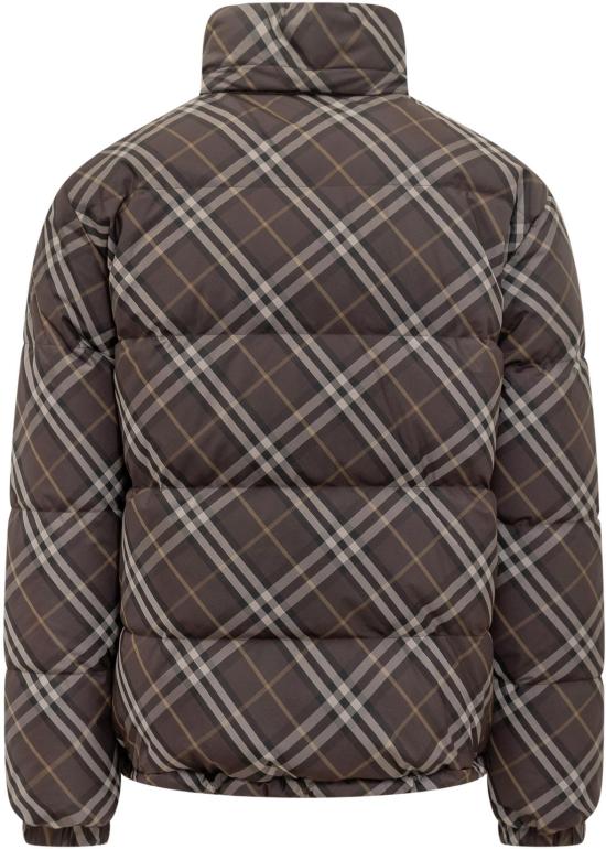 25FW 버버리 리버시블 체크 스노든 푸퍼 8115565B2412 BROWN - BURBERRY