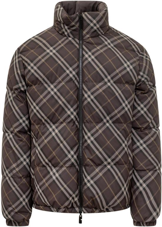 25FW 버버리 리버시블 체크 스노든 푸퍼 8115565B2412 BROWN