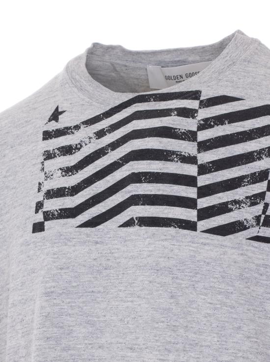 26SS 골든구스 반팔 티셔츠 GUP01220 P00252360255 Grey - GOLDEN GOOSE