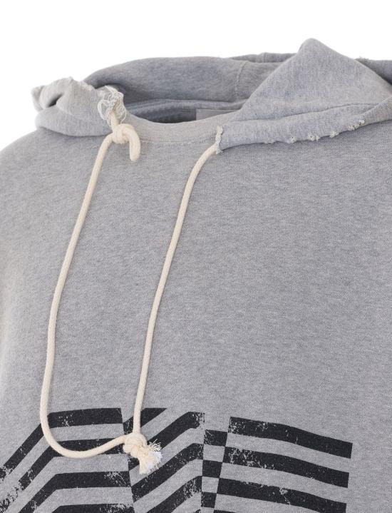 26SS 골든구스 후드 티셔츠 GUP02545 P00238160513 Grey - GOLDEN GOOSE