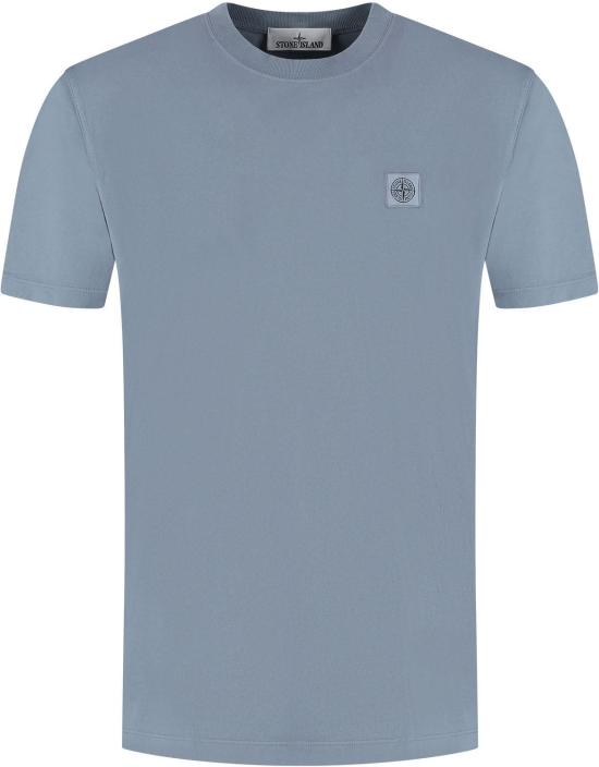26SS 스톤 아일랜드 반팔 티셔츠 2100030S0115V0024 BLUE