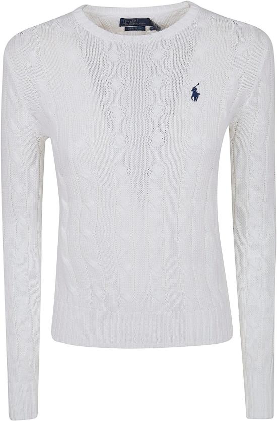 26SS 랄프 로렌 스웨터 211971869 WHITE