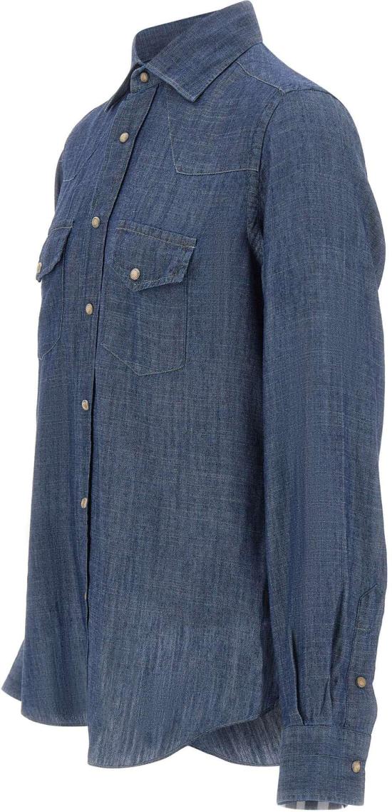 26SS 일레븐티 데님 셔츠 M75CAMK02TES0M14611 BLUE - ELEVENTY