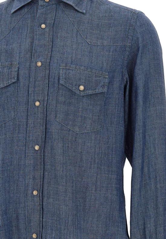 26SS 일레븐티 데님 셔츠 M75CAMK02TES0M14611 BLUE - ELEVENTY