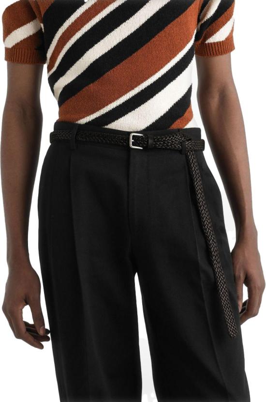 25SS 돌체앤가바나 가죽 벨트 BC4924A9Q228B956 BLACK - DOLCE & GABBANA