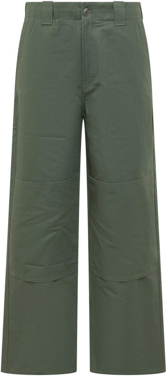26SS 겐조 더블 니 치노 팬츠 FG55PA2079OT51 DONKERGREEN