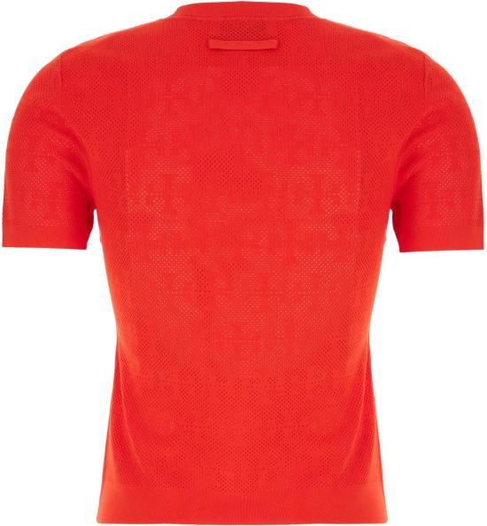 25FW 토리버치 폴로 티셔츠 168853603 RED - TORY BURCH