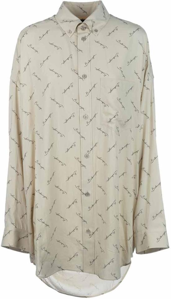 25SS 발렌시아가 블라우스 773300TRLB19711 DIVERS