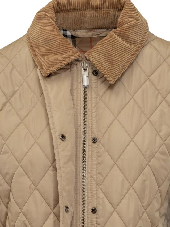 26SS 버버리 크롭 퀄티드 나일론 자켓 8107466C1544 BEIGE - BURBERRY
