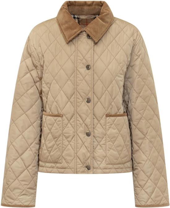 26SS 버버리 크롭 퀄티드 나일론 자켓 8107466C1544 BEIGE