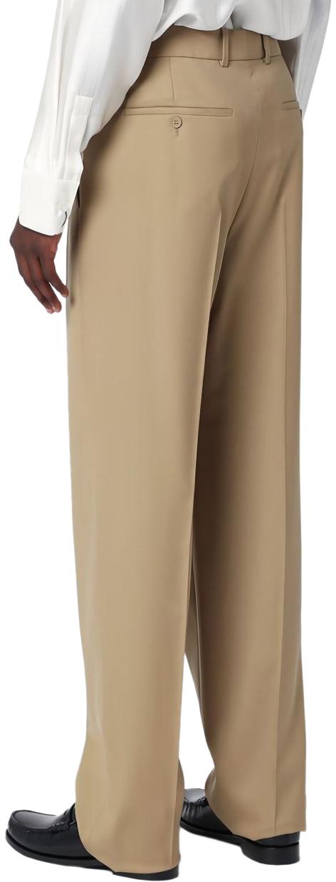 25SS 생로랑 스트레이트 팬츠 821899Y405W7557 BEIGE - SAINT LAURENT
